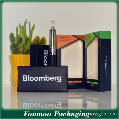 Paper Gift Box with Clear PVC Window for E-Cigarette